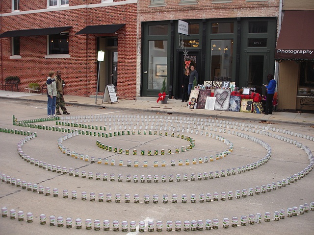 2011 Walk a Mile Labyrinth - Dickens
Provided by the City of McKinney
Donated to the Community Food Pantry of McKinney